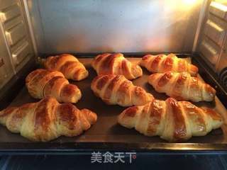 #第四届烘焙大赛暨是爱吃节#可颂的做法步骤：17