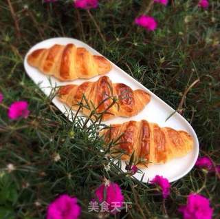 #第四届烘焙大赛暨是爱吃节#可颂的做法步骤：18