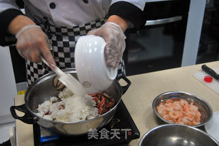 #第四届烘焙大赛暨是爱吃节#焗烤海鲜饭的做法步骤:8