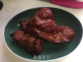 #第四届烘焙大赛暨爱吃节#蜜汁叉烧的做法步骤:8