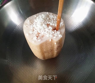 红糖糯米藕的做法步骤:5