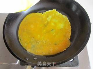 雪菜鸡蛋炒饭的做法步骤:3