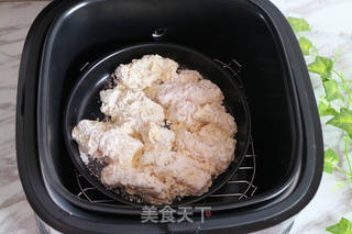酥炸沙丁鱼排(空气炸锅版)的做法步骤:6