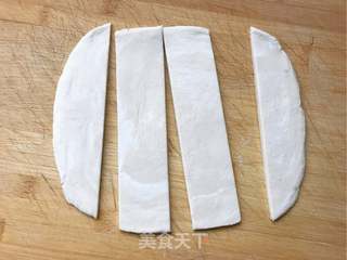 #ACA第四届烘焙大赛#造色情怀 飞饼皮版千层杏仁酥的做法步骤:4