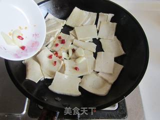 素炒千叶豆腐的做法步骤:4