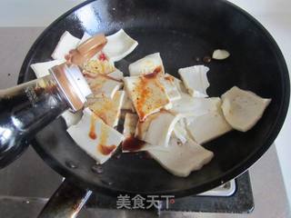 素炒千叶豆腐的做法步骤:5