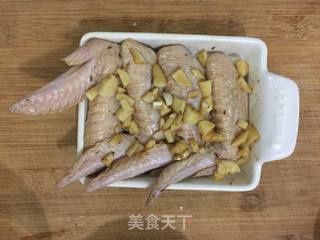 #第四届烘焙大赛暨是爱吃节#蒜香烤鸡翅的做法步骤:5