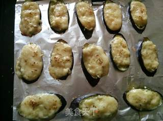 #第四届烘焙大赛暨是爱吃节#蒜香奶酪烤茄子的做法步骤:7