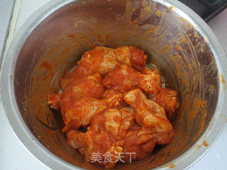 #第四届烘焙大赛暨是爱吃节#翅根虾仁包饭的做法步骤:3