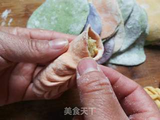 蔬菜煎饺的做法步骤:19