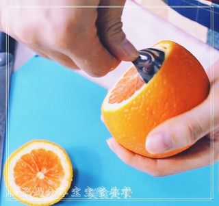宝宝辅食—甜橙牛奶蛋羹的做法步骤:3