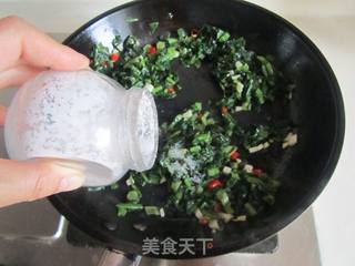 小炒莴苣叶的做法步骤:7