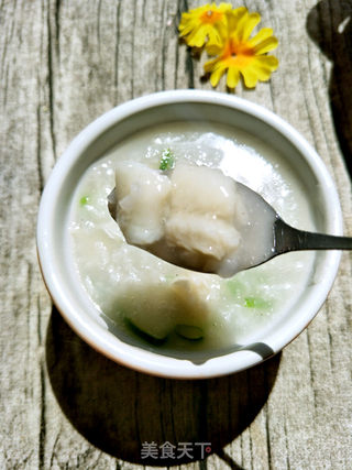 生滚鲽鱼粥的做法步骤:7