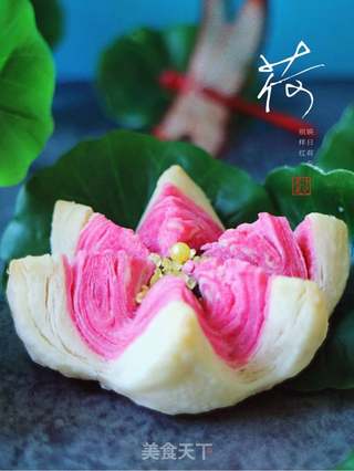 #第四届烘焙大赛暨是爱吃节#荷花酥的做法步骤:24