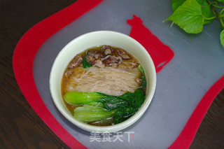 美味牛肉线面的做法步骤:8