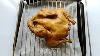 #第四届烘焙大赛暨是爱吃节#脆皮烧鸡的做法步骤:7