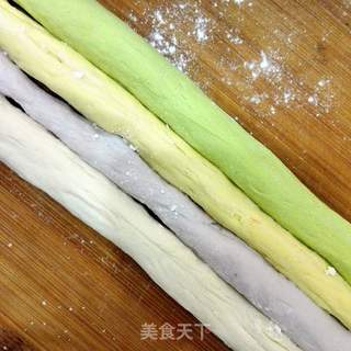 彩色包子的做法步骤:9