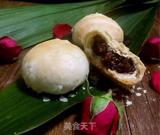 #第四届烘焙大赛暨是爱吃节#鲜花饼的做法步骤：20