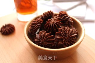 #第四届烘焙大赛暨是爱吃节#巧克力曲奇的做法步骤:9