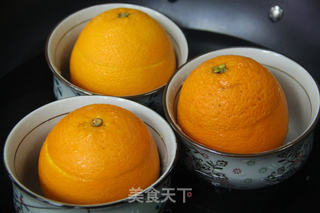 止咳神器——蒸橙子的做法步骤:5