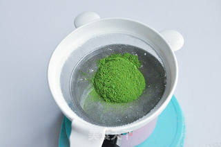#第四届烘焙大赛暨是爱吃节#抹茶慕斯的做法步骤:8