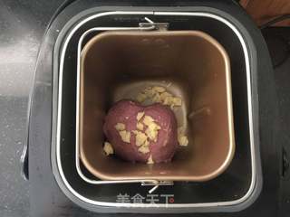 #第四届烘焙大赛暨是爱吃节#黑加仑紫薯软欧的做法步骤:5