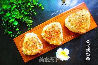 日式烤饭团的做法步骤:7