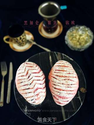 #第四届烘焙大赛暨是爱吃节#黑加仑紫薯软欧的做法步骤:19