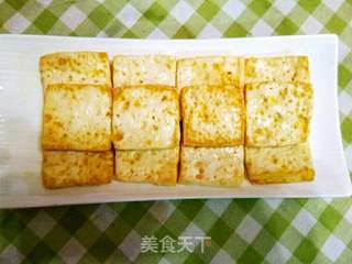 #第四届烘焙大赛暨是爱吃节#烤豆腐的做法步骤:2