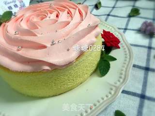 #第四届烘焙大赛暨是爱吃节#花朵轻芝士蛋糕的做法步骤:13