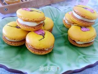 #第四届烘焙大赛暨是爱吃节#樱花法式马卡龙的做法步骤:17