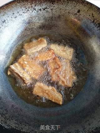 香酥炸带鱼的做法步骤:8
