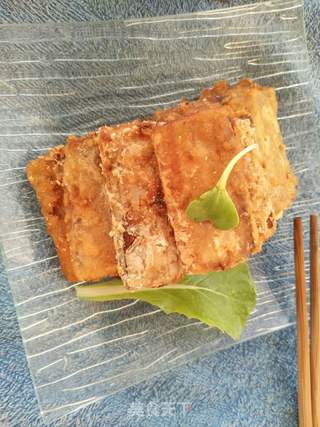 香酥炸带鱼的做法步骤:12