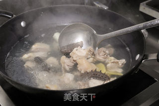 海参鸡汤的做法步骤:6