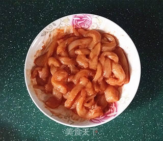 韩式酥香炸鸡柳的做法步骤:4