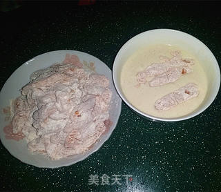 韩式酥香炸鸡柳的做法步骤:8