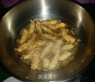 韩式酥香炸鸡柳的做法步骤:10