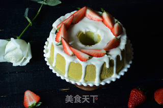 #第四届烘焙大赛暨是爱吃节#菠菜戚风的做法步骤:12