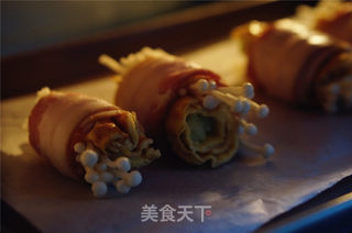 #第四届烘焙大赛暨是爱吃节#鸡蛋培根卷的做法步骤:6