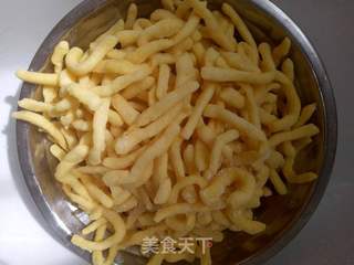 #第四届烘焙大赛暨是爱吃节#糖桂花沙琪玛的做法步骤:9