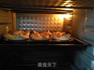 #第四届烘焙大赛暨是爱吃节#苹果吐司披萨盏的做法步骤:8
