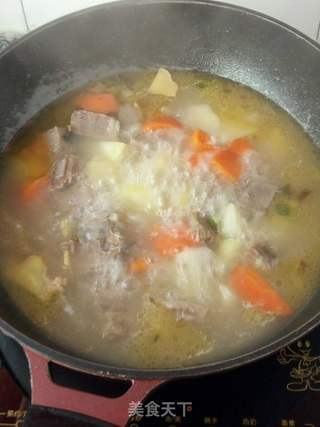 咖喱牛肉饭的做法步骤:3