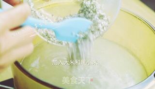 宝宝营养餐—排骨油麦菜粥的做法步骤:4