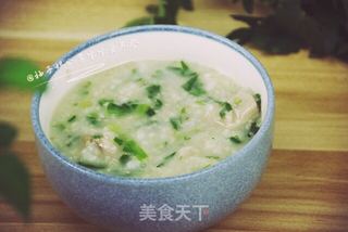 宝宝营养餐—排骨油麦菜粥的做法步骤:10