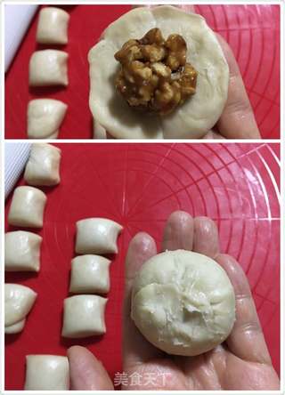 #第四届烘焙大赛暨是爱吃节#奶油焦糖核桃酥的做法步骤:15