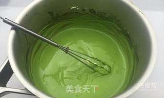 #第四届烘焙大赛暨是爱吃节#抹茶慕斯的做法步骤:11