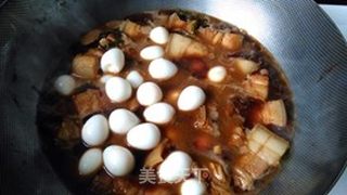 竹笋烧肉的做法步骤:8