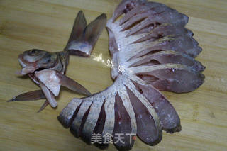 孔雀开屏鱼的做法步骤:2
