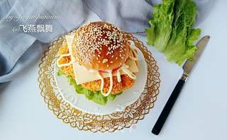 #第四届烘焙大赛暨是爱吃节#新奥尔良烤鸡腿堡的做法步骤:21