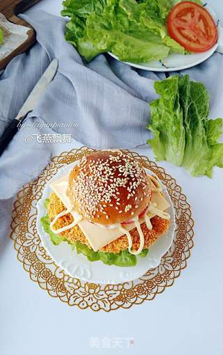 #第四届烘焙大赛暨是爱吃节#新奥尔良烤鸡腿堡的做法步骤:24